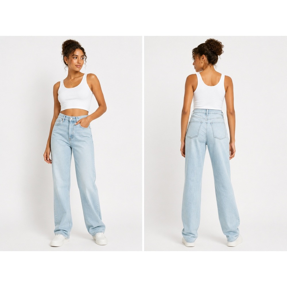Women's Jeans by Universal Thread 90s Straight Light Wash Size 6‎ New With Tags